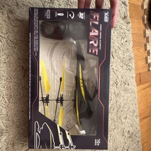 XS FLARE Remote Control Helicopter Toy Grade Electric Black Yellow